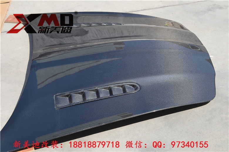 保時捷帕拉梅拉970改裝MANSORY碳纖維機蓋 包圍