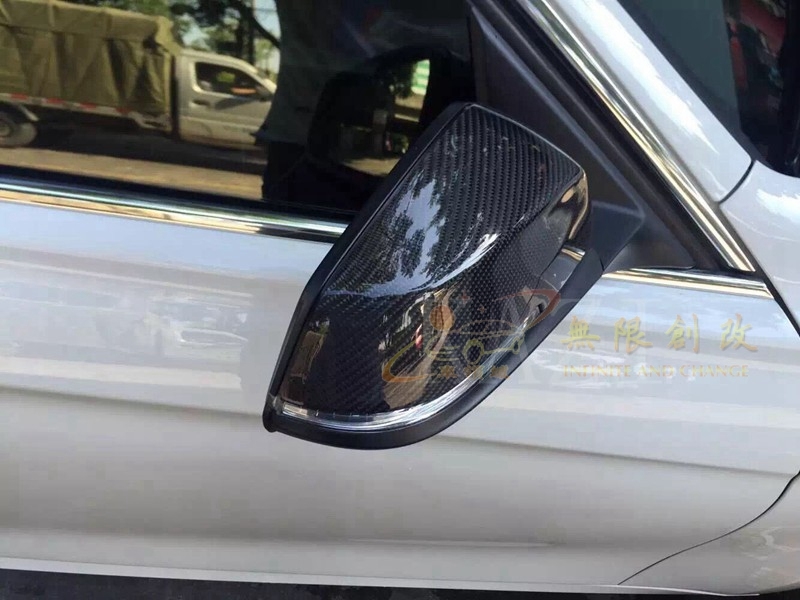 寶馬BMW 3系替換式碳纖維后視鏡殼