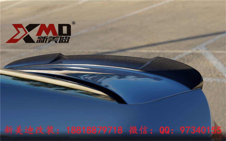 奧迪A3S3改裝碳纖維尾翼 壓尾翼