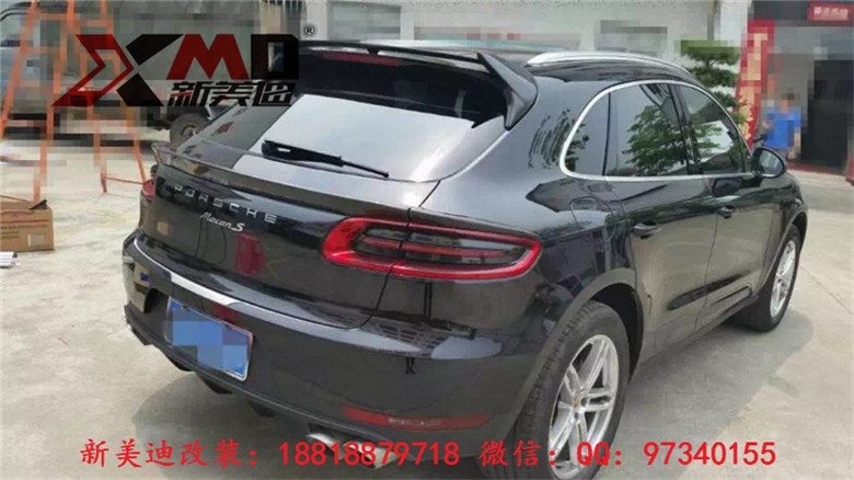 保時(shí)捷 PORSCHE MACAN 小卡宴改裝碳纖維風(fēng)刀