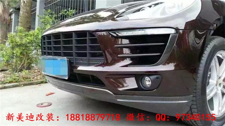保時(shí)捷 PORSCHE MACAN 小卡宴改裝碳纖維風(fēng)刀