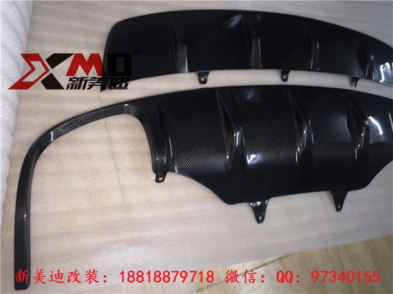 保時捷 PORSCHE MACAN 小卡宴改裝碳纖維后唇后擾流