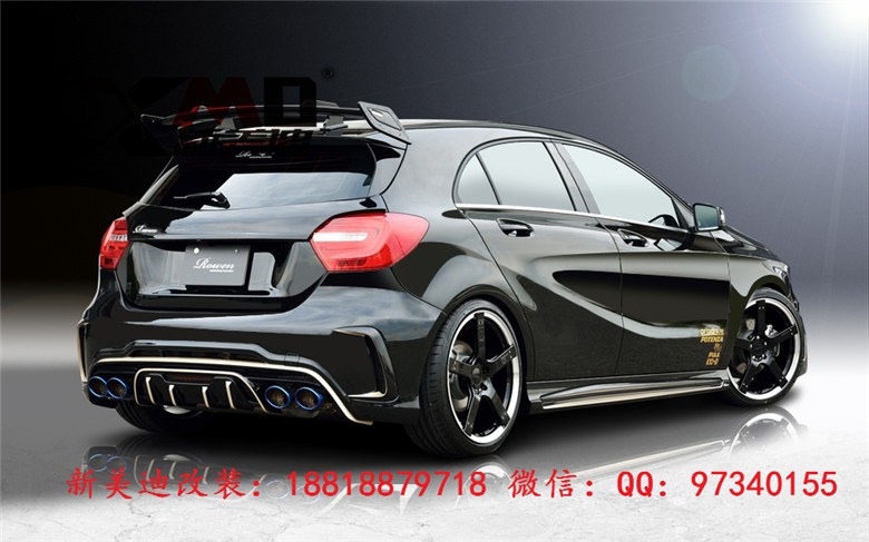 奔馳A級W176改裝包圍 BENZ A250 A260 A45 ROWEN款大包圍