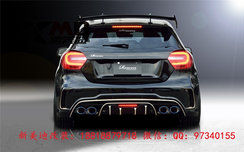 奔馳A級W176改裝包圍 BENZ A250 A260 A45 ROWEN款大包圍