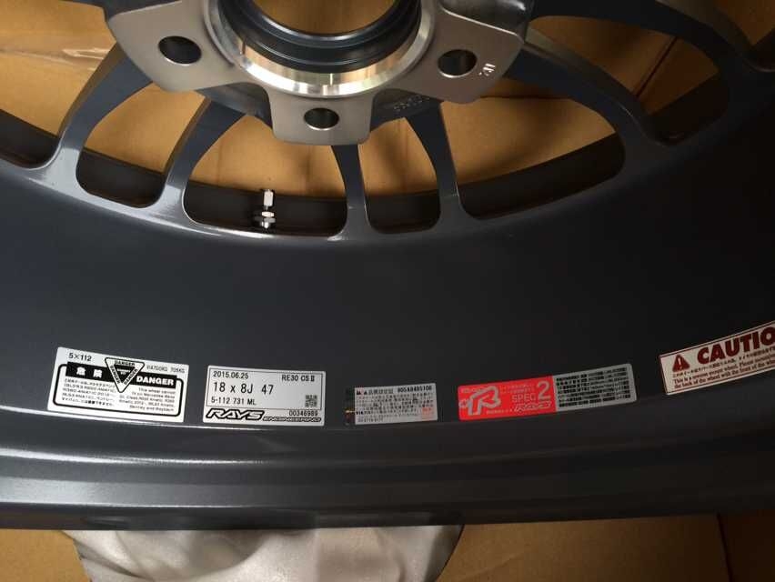 RAYS RE30 CLUB SPORT2 鍛造全新現(xiàn)貨