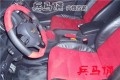 兵馬俑內(nèi)飾升級(jí)大眾高六酒紅翻毛頂棚67