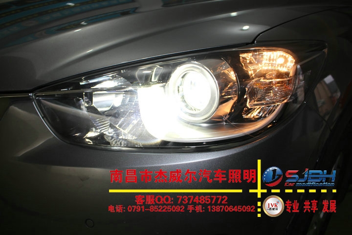 江西馬自達(dá)CX5改裝大燈 馬自達(dá)CX5改透鏡 馬自達(dá)改燈