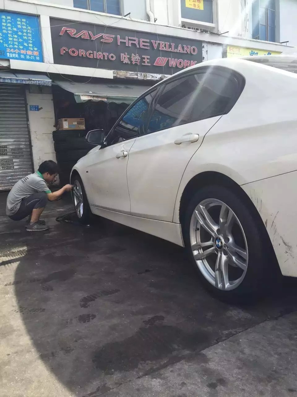 寶馬 441 原裝 18寸，已裝車(chē)！