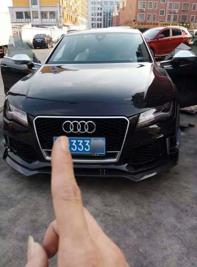 錦上添花——奧迪S7安裝一鍵啟動手機(jī)一鍵啟動