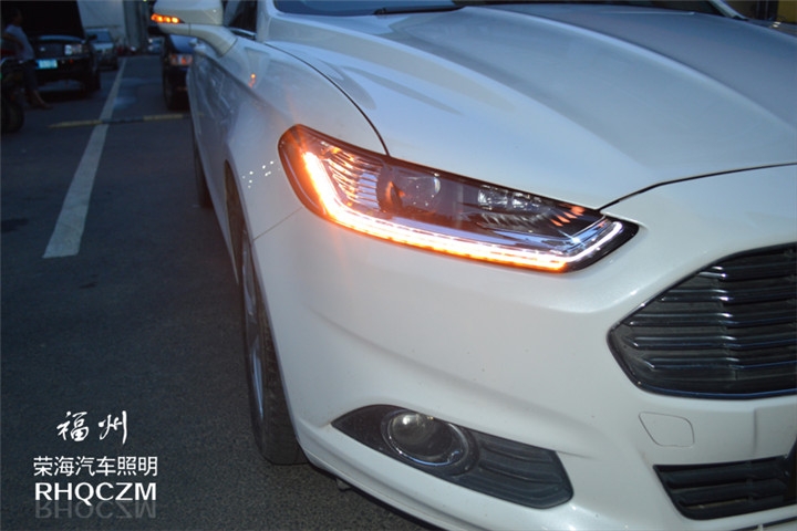 福州車燈升級(jí) 新蒙迪歐車燈低配升級(jí)高配大燈總成 福州榮海照明