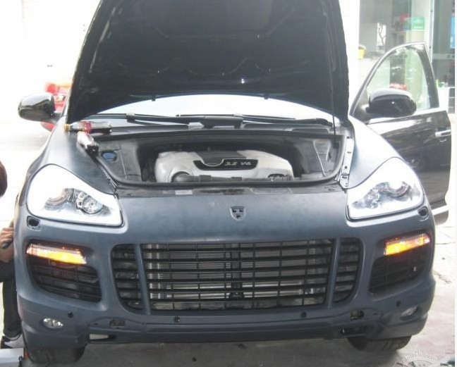 04-07保時捷 955卡宴 改957 Turbo款大包圍