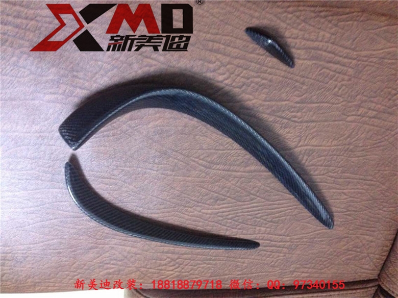 14-15奔馳W117 CLA碳纖風(fēng)刀 cla260 CLA250 CLA45 碳纖維風(fēng)刀前唇