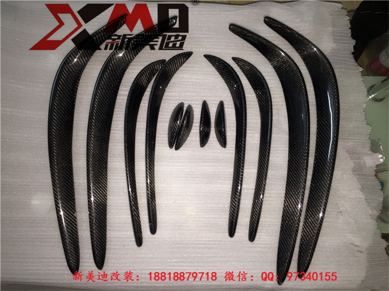 14-15奔馳W117 CLA碳纖風(fēng)刀 cla260 CLA250 CLA45 碳纖維風(fēng)刀前唇