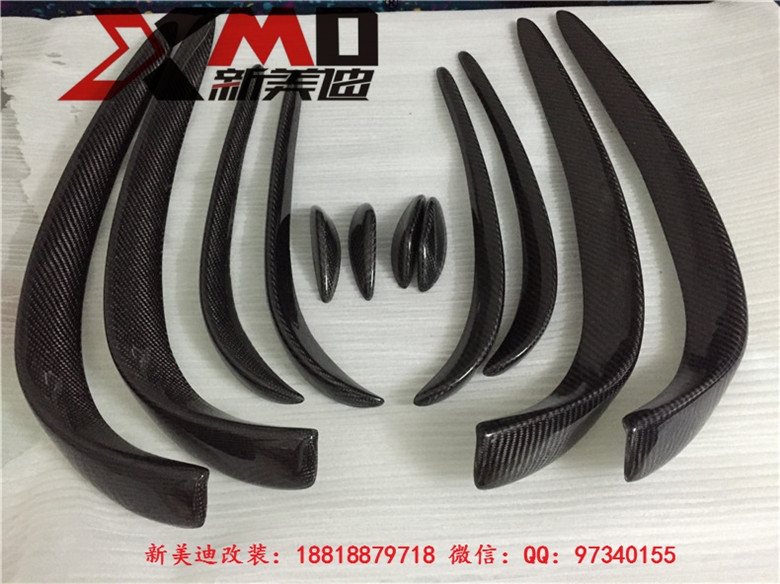 14-15奔馳W117 CLA碳纖風(fēng)刀 cla260 CLA250 CLA45 碳纖維風(fēng)刀前唇