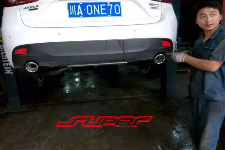 馬自達(dá)-昂科塞拉再改裝 雷鳥左右單出排氣管