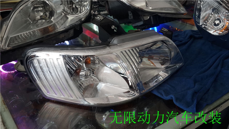 濰坊別克陸尊改燈