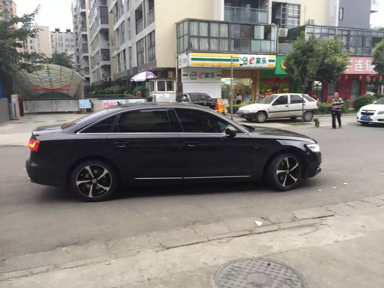 奧迪A6 升級 18寸RS7 改裝輪轂