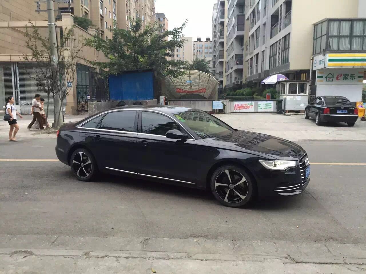 奧迪A6 升級 18寸RS7 改裝輪轂