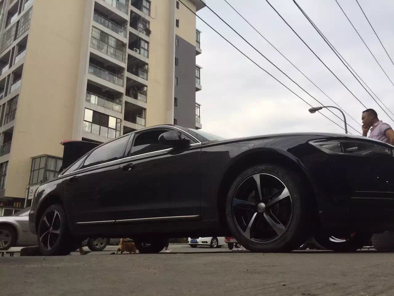 奧迪A6 升級 18寸RS7 改裝輪轂