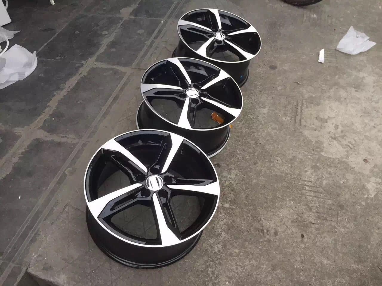 奧迪A6 升級 18寸RS7 改裝輪轂