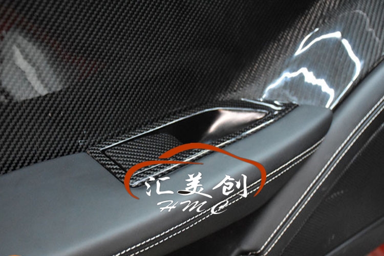 法拉利458全車內(nèi)飾改裝案例,碳纖維加裝