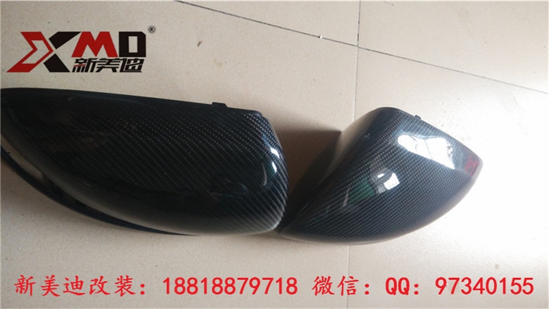 現(xiàn)貨奔馳W205 15款C級(jí)C180 C200 C260 C63碳纖維后視鏡殼倒車鏡罩