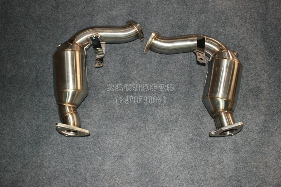 大連專業(yè)改裝奧迪S5 改裝IPE閥門排氣 JBOM三元頭段