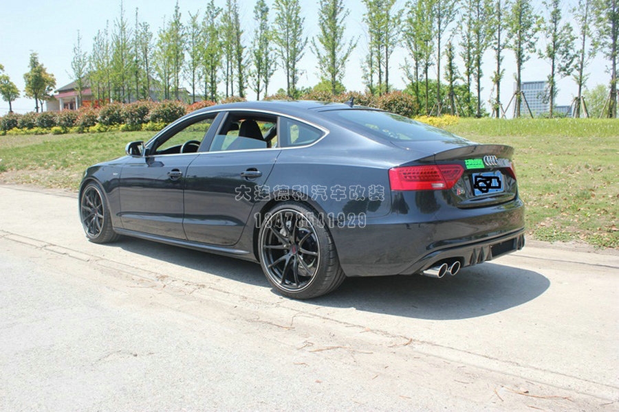 大連專業(yè)改裝奧迪S5 改裝IPE閥門排氣 JBOM三元頭段