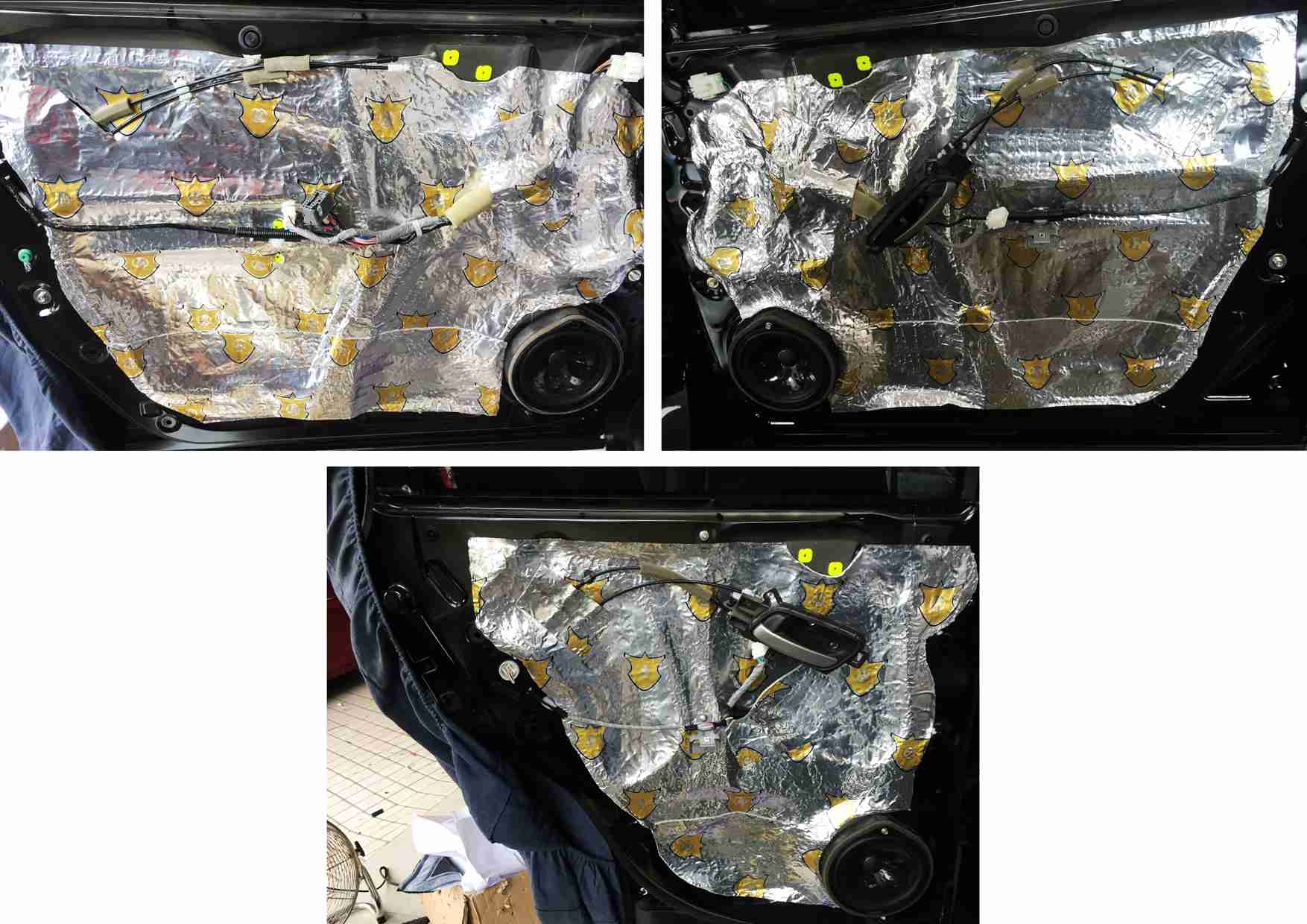 佛山途歌汽車影音：本田CRV全車LK金衛(wèi)士隔音+3M材料吸音棉