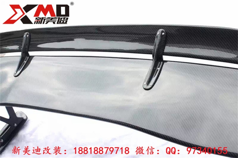 08-15日產(chǎn)NISSAN GTR R35改裝Varis Hyper Narrow GT 尾翼 定風(fēng)翼 碳纖維包圍改裝