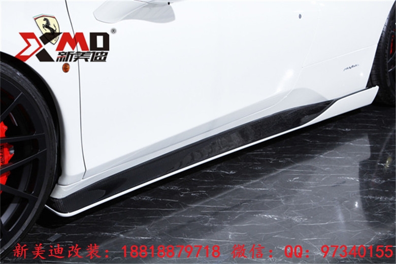 法拉利458改裝Auto veloce碳纖維包圍前唇后唇左右側(cè)裙尾翼機(jī)蓋