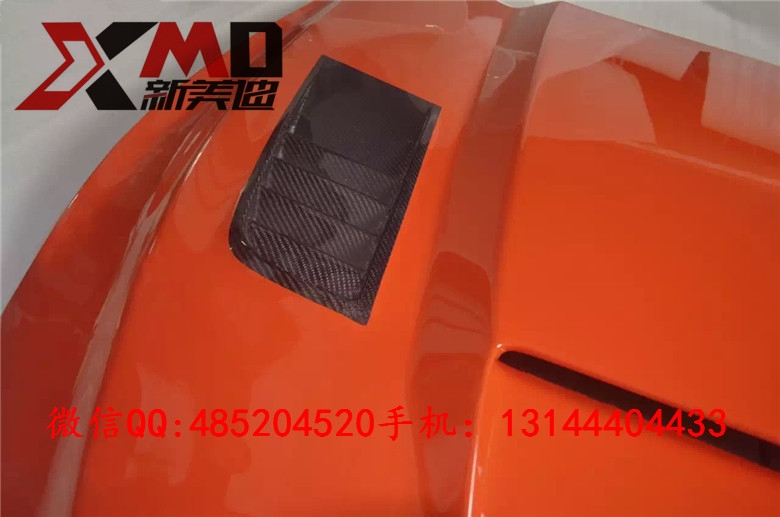 15新款福特*野馬2.3T Mustangi改裝寬體包圍 碳纖維 機(jī)蓋 牽引蓋