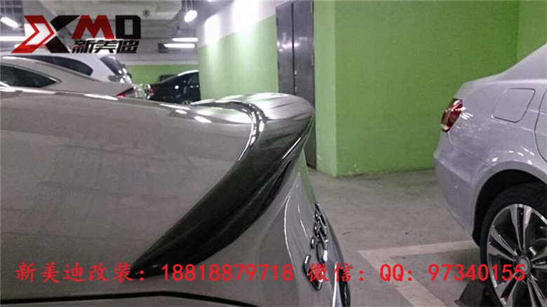 15款奔馳C級(jí)W205 C180 C200 C260L W205改裝碳纖維尾翼壓尾翼
