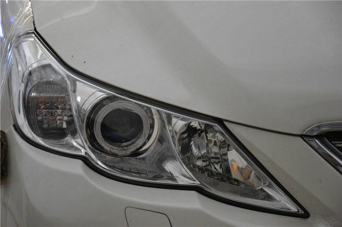 【廣州海瀾車(chē)燈】-豐田銳志升級(jí)大燈總成+天使眼