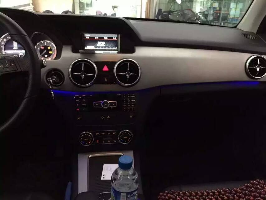 奔馳GLK200/GLK260/GLK300改原廠智能隨動(dòng)氙氣大燈 一鍵啟動(dòng) 無鑰匙進(jìn)入 電尾門