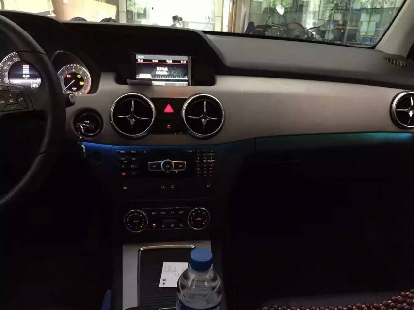 奔馳GLK200/GLK260/GLK300改原廠智能隨動(dòng)氙氣大燈 一鍵啟動(dòng) 無鑰匙進(jìn)入 電尾門