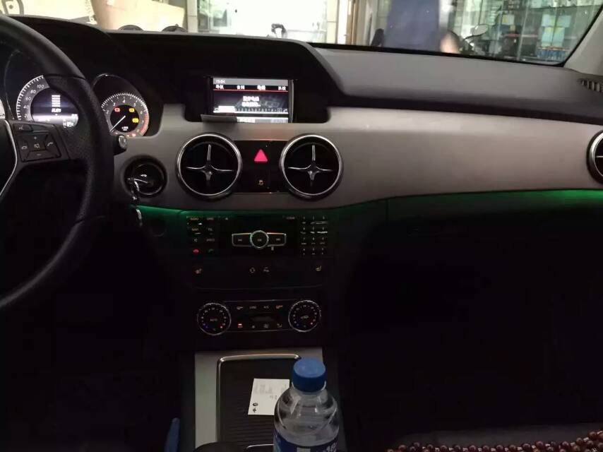 奔馳GLK200/GLK260/GLK300改原廠智能隨動(dòng)氙氣大燈 一鍵啟動(dòng) 無鑰匙進(jìn)入 電尾門
