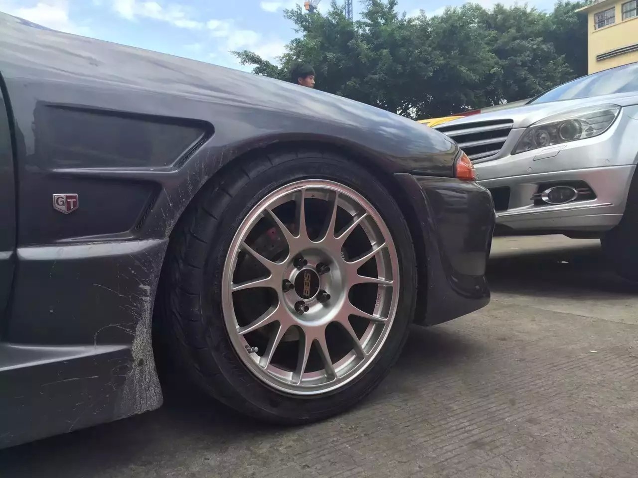 BBS 18寸，已裝車。 戰(zhàn)神好給力