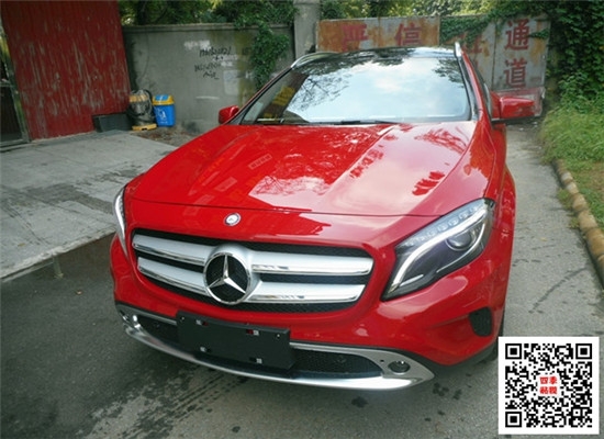 龍膜好不好│武漢龍膜汽車貼膜│奔馳GLA220全車頂級龍膜套餐