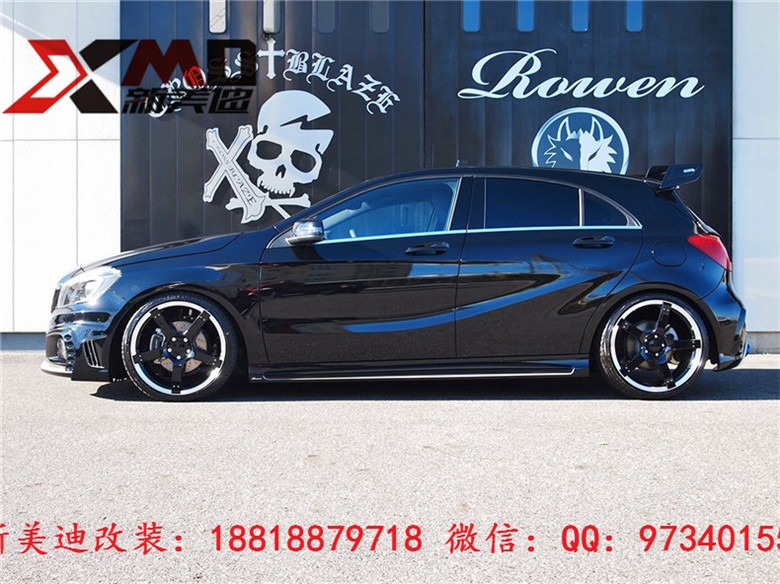 奔馳A級(jí)W176改裝包圍 BENZ A250 A260 A45 ROWEN款大包圍