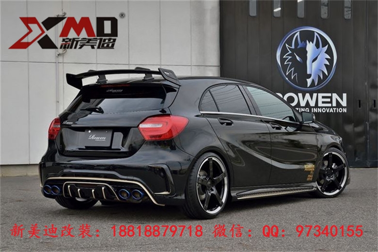 奔馳A級(jí)W176改裝包圍 BENZ A250 A260 A45 ROWEN款大包圍