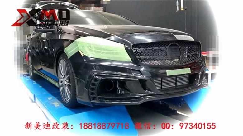奔馳A級(jí)W176改裝包圍 BENZ A250 A260 A45 ROWEN款大包圍