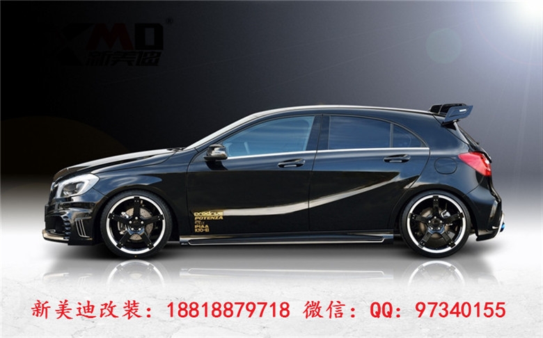 奔馳A級(jí)W176改裝包圍 BENZ A250 A260 A45 ROWEN款大包圍