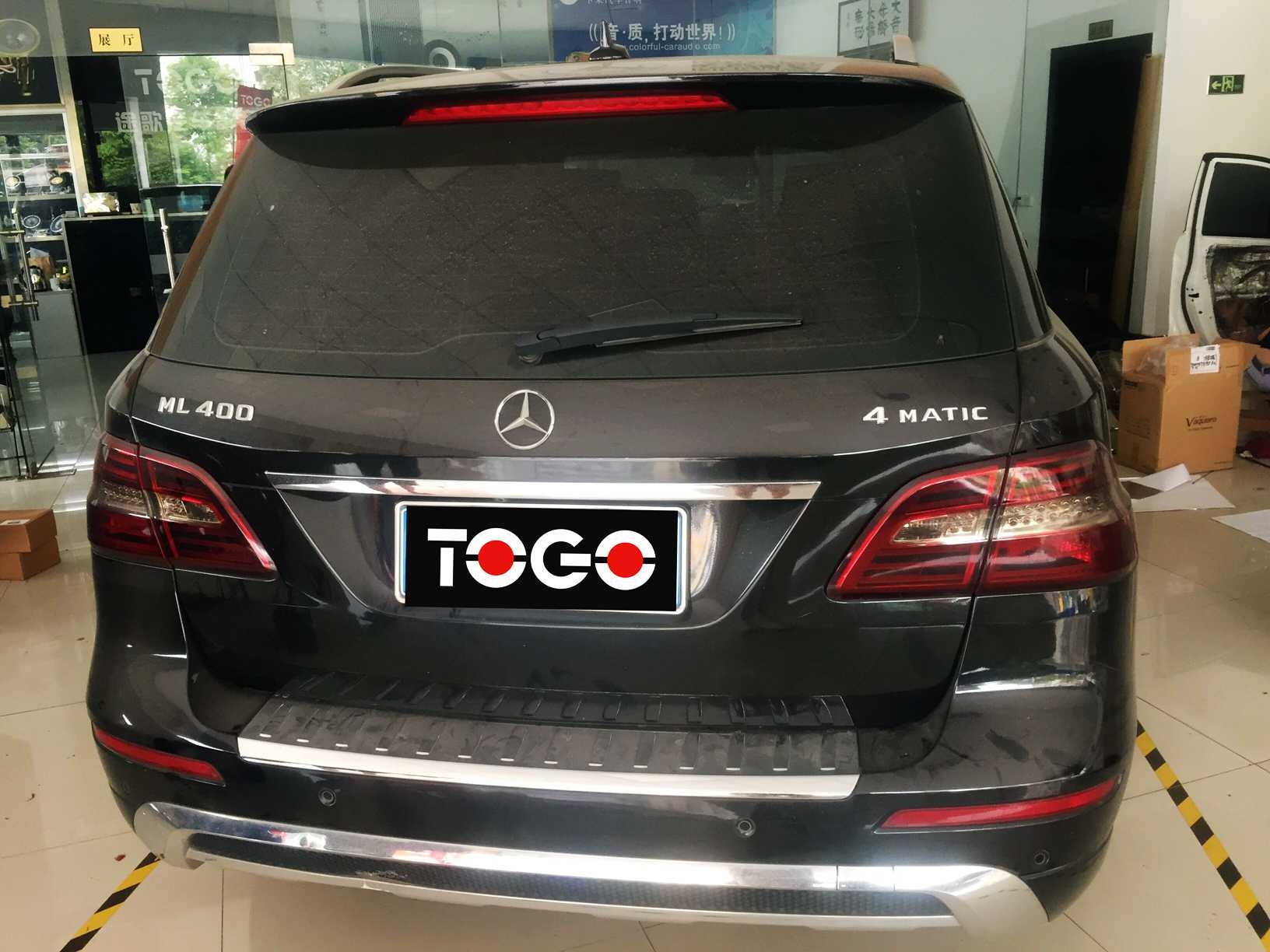 佛山途歌汽車影音：奔馳ML400完美音響改裝,德國(guó)RS貴族喇叭的超凡耳聽享受！