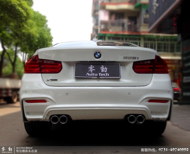 寶馬3系改裝M3包圍套件，輪轂 REMUS排氣-長(zhǎng)沙專(zhuān)業(yè)寶馬改裝店