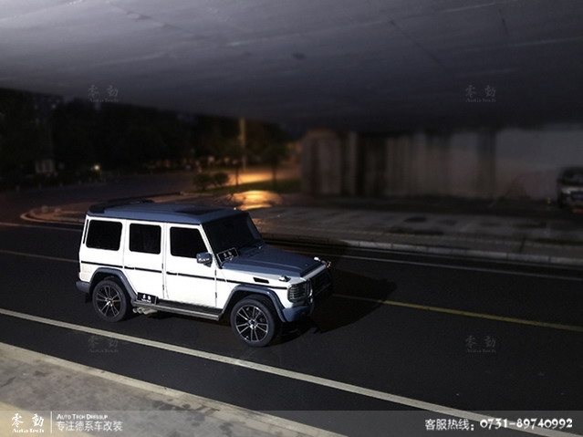奔馳G500改裝21寸輪轂、哈曼6出排氣-長(zhǎng)沙奔馳專業(yè)改裝店