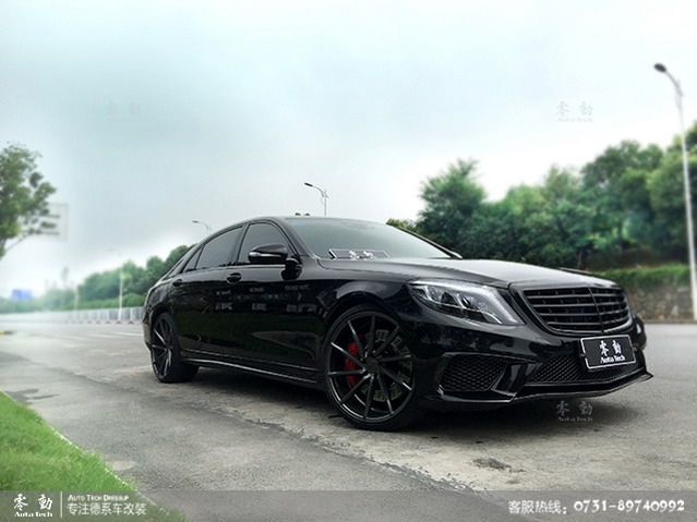 奔馳S320整車改裝案例--長(zhǎng)沙奔馳專業(yè)改裝店