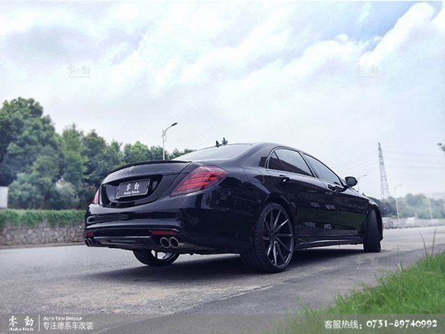奔馳S320整車改裝案例--長(zhǎng)沙奔馳專業(yè)改裝店