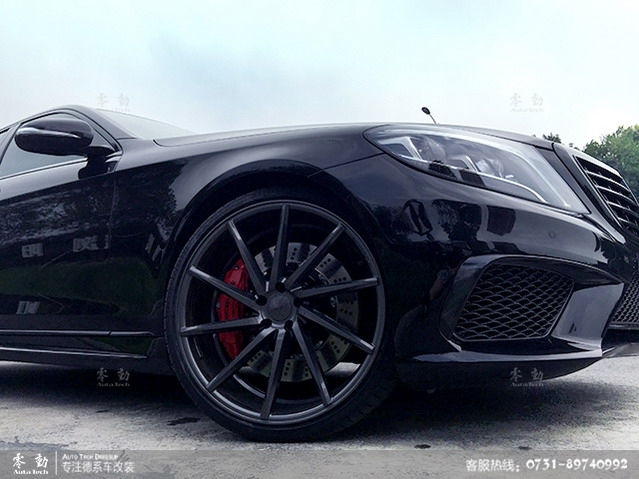 奔馳S320整車改裝案例--長(zhǎng)沙奔馳專業(yè)改裝店