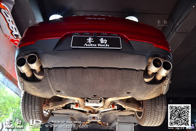 帕拉梅拉改裝akrapovic（天蝎）排氣--長沙帕拉梅拉專業(yè)改裝店